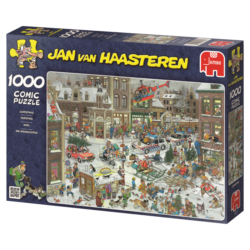 Jumbo Puzzle Jan Van Haasteren – Corsa Delle Renne, 500 Pezzi, Dai 10 Anni