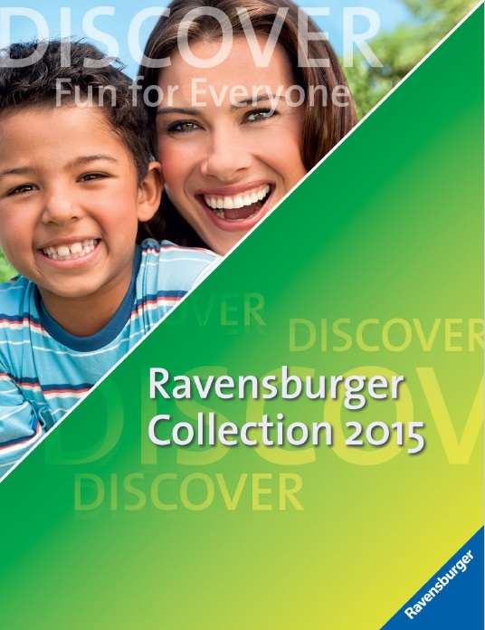Katalog puzzle Ravensburger 2015 Anglický