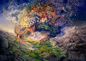Josephine Wall - Breath of Gaia