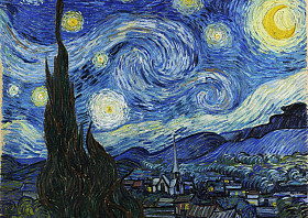Vincent Van Gogh - The Starry Night, 1889