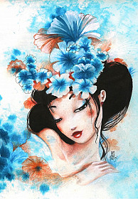 Misstigri - Blue Flowers
