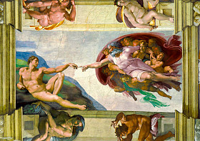 Michelangelo - The Creation of Adam, 1511