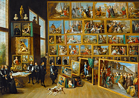 David Teniers the Younger - The Art Collection of Archduke Leopold Wilhelm in Brussels, 1652