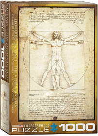 Leonard de Vinci - Vitruvian Man