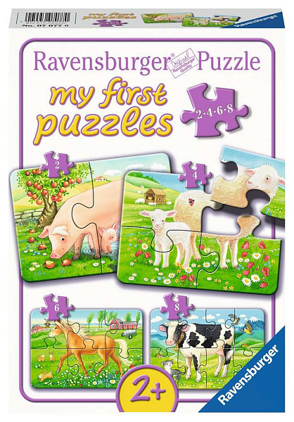 Moje první puzzle Farma se zvířaty