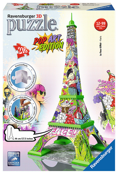 Eiffelova věž (Pop Art)