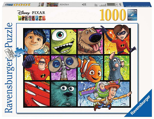 Disney Pixar: Splatter Art