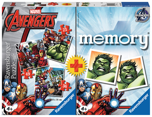 Disney Avengers Puzzl.+memory®