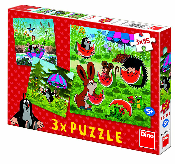 Krteček a paraplíčko  3 in Box