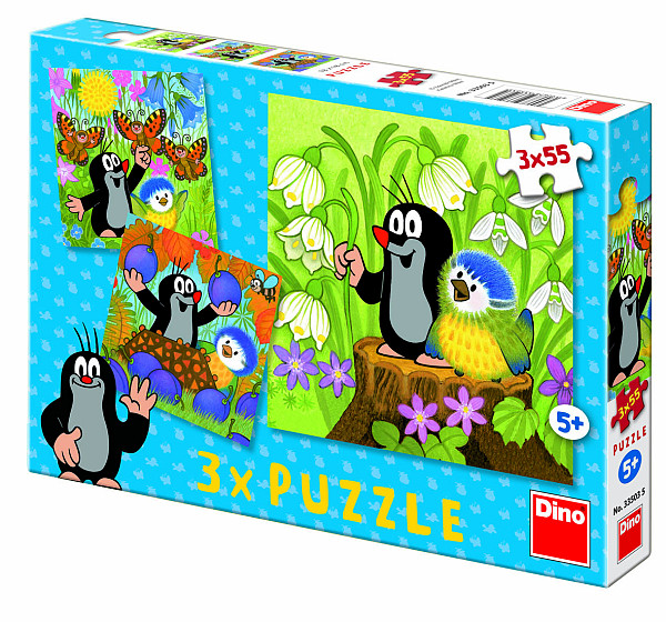 Krteček a ptáček  3 in Box