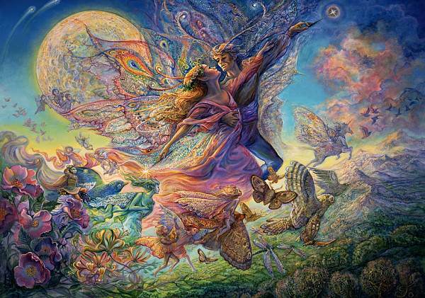 Josephine Wall - Titania and Oberon II