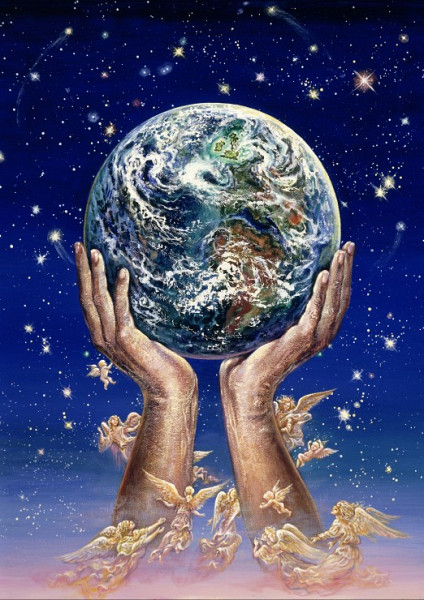 Josephine Wall - Hands of Love