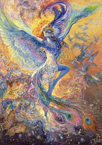 Josephine Wall - Blue Bird