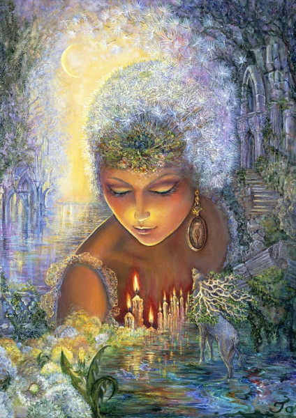 Josephine Wall - Dandelion Diva