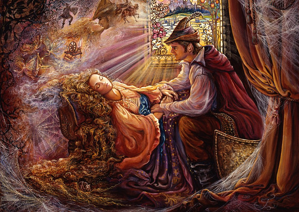 Josephine Wall - Šípková Růženka