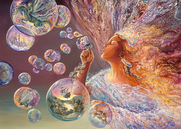 Josephine Wall - Bubble Flower