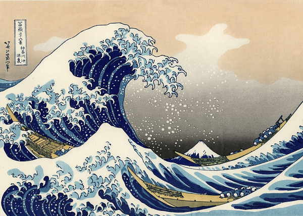 Hokusai - Die große Welle vor Kanagawa