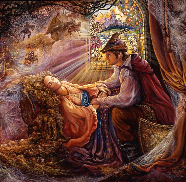 Josephine Wall - Sleeping Beauty