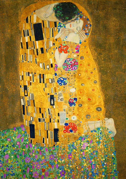 Gustave Klimt - The Kiss, 1908