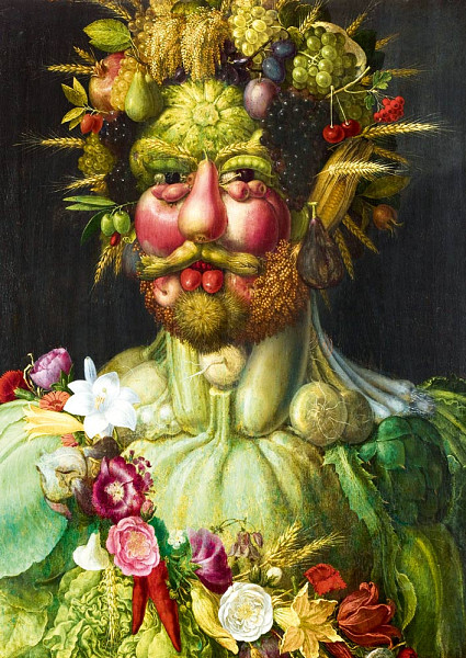 Arcimboldo - Rudolf II of Habsburg as Vertumnus, 1590