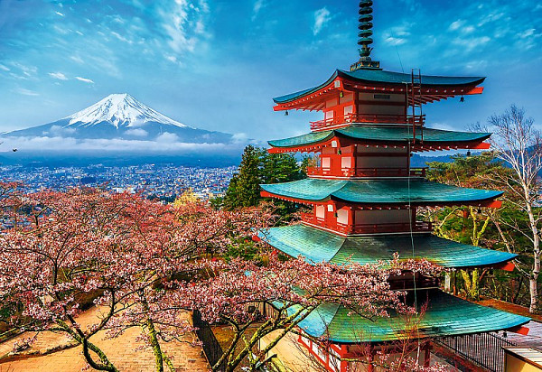 Hora Fuji, Japonsko