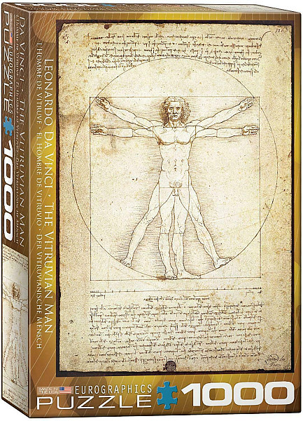 Leonard de Vinci - Vitruvian Man