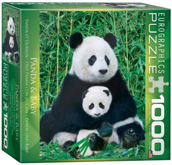 Panda a mládě