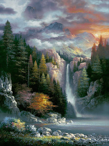 James Lee - Misty Falls